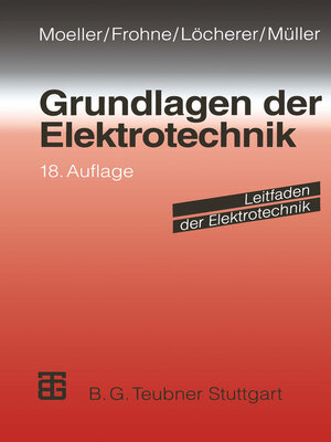 cover image of Grundlagen der Elektrotechnik